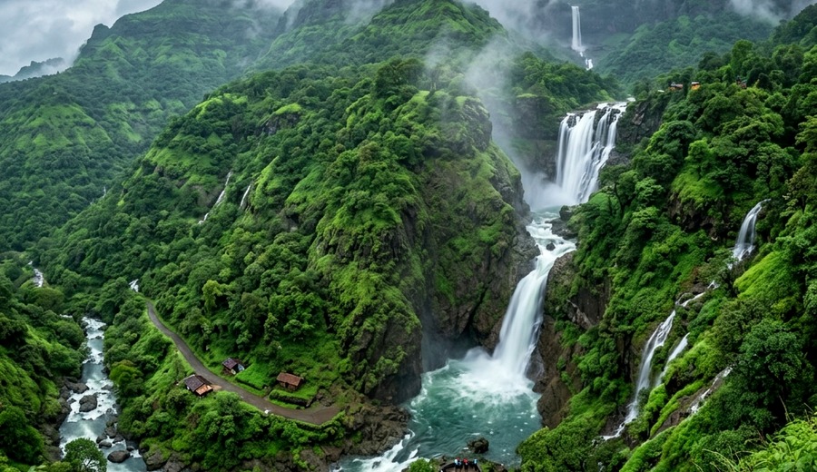 Bhandardara Waterfalls